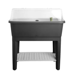 elho 8711904518004 pot à fleurs Plastique Noir