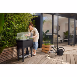 elho 8711904518004 pot à fleurs Plastique Noir - Vue supplémentaire 15