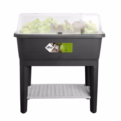 elho 8711904518004 pot à fleurs Plastique Noir