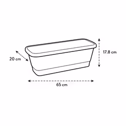 elho 8711904518691 pot à fleurs Extérieure Plastique Gris - Vue supplémentaire 9