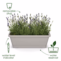 elho 8711904518882 pot à fleurs Extérieure Plastique Noir - Vue supplémentaire 8