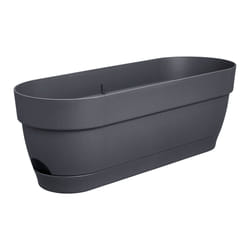 elho 8711904521653 pot à fleurs Plastique Noir