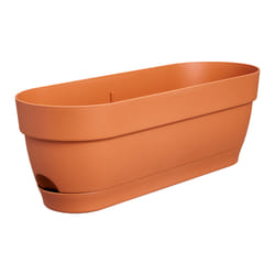 elho 8711904521714 pot à fleurs Plastique Marron