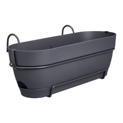 elho 8711904522230 pot à fleurs Plastique Noir