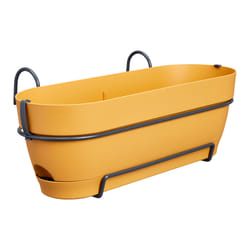 elho 8711904522414 pot à fleurs Plastique Jaune
