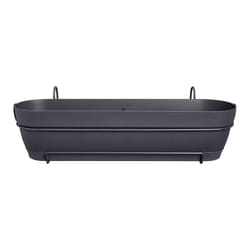elho 8711904522445 pot à fleurs Plastique Noir