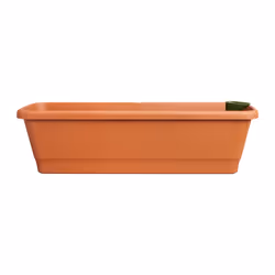 elho 8711904527488 pot à fleurs Extérieure Plastique Marron