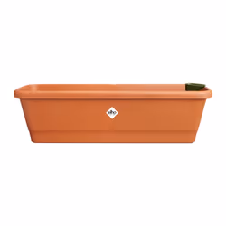 elho 8711904527488 pot à fleurs Extérieure Plastique Marron