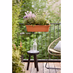 elho 8711904527518 pot à fleurs Extérieure Plastique Marron - Vue supplémentaire 8