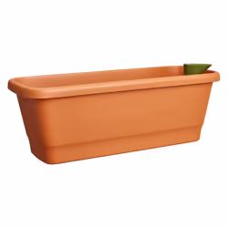 elho 8711904527556 pot à fleurs Extérieure Plastique Marron