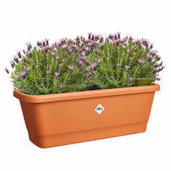 elho 8711904527556 pot à fleurs Extérieure Plastique Marron