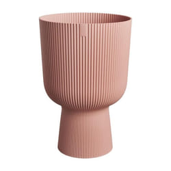 ELHO Pot de fleur Vibes Fold Coupe - Rose - Ø 29.5 x H 45 cm - Intérieur - 100% recyclé