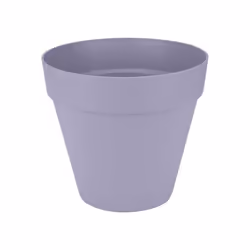 ELHO Pot de fleur Loft Urban Rond - Violet - Ø 28.5 x H 26 cm - Extérieur - 100% recyclé