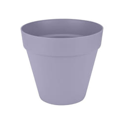 ELHO Pot de fleur Loft Urban Rond - Violet - Ø 28.5 x H 26 cm - Extérieur - 100% recyclé