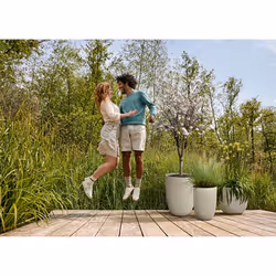 elho 3205304045700 pot à fleurs Extérieure Autonome Plastique Beige - Vue supplémentaire 4