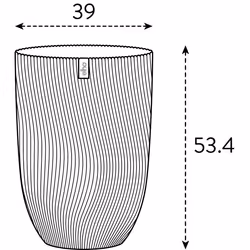 elho 3205304045700 pot à fleurs Extérieure Autonome Plastique Beige - Vue supplémentaire 7
