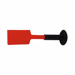 Toolland VT910008, Ciseau de maçon, Burin plat, Acier, Caoutchouc, Noir, pierre
