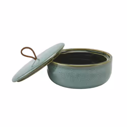 Aquanova Ugo forest Panier de rangement Rond Grès Vert