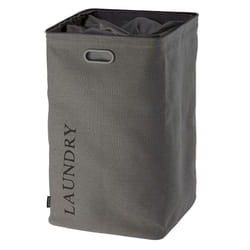 Aquanova Evora panier à linge 112 L Rectangulaire Coton, Térylène Gris