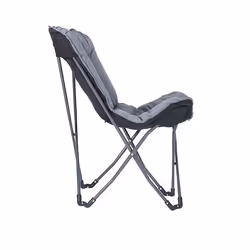 Bo-Camp 1200363 chaise de camping 4 pieds Anthracite
