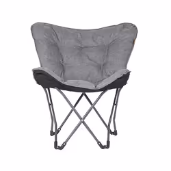 Bo-Camp 1200363 chaise de camping 4 pieds Anthracite