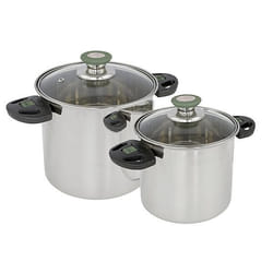 Bo-Camp Elegance Compact 2 Ensemble théière 4,3 L Argent