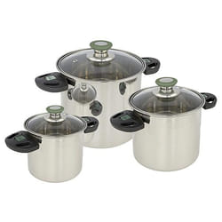 Bo-Camp Elegance Compact 3 Ensemble théière 6 L Argent