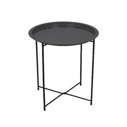 Bo-Camp 1404325 Table à café, latérale et de salon Table basse Forme arrondie 4 pieds