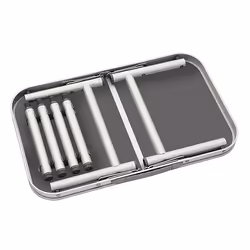 Bo-Camp 1404394 table de camping Aluminium, Gris