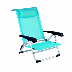 Bo-Camp 1204784, Bleu, Textile, Couché(e)/assis(e), Aluminium, Bleu, 100 kg