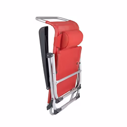Bo-Camp 1204793 chaise de plage Rouge Textile Couché(e)/assis(e) - Vue supplémentaire 5