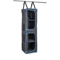 Bo-Camp 1709380 placard de camping Anthracite 4 étagères Pliable