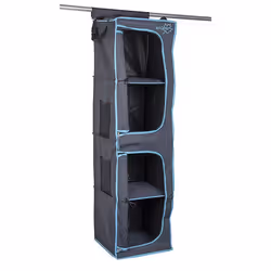 Bo-Camp 1709380 placard de camping Anthracite 4 étagères Pliable