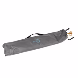 Bo-Camp 4117730 store Polyester Gris Fixé Auvent de façade
