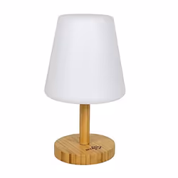 Bo-Camp Cambridge, Blanc, Bois, Bambou, Universel, 1 ampoule(s), LED, Blanc chaud