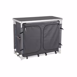 Bo-Camp Louise cuisine de camping Anthracite Aluminium