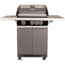 Patton - Barbecue à gaz Patio Pro Chef 3+ - Frozen Grey