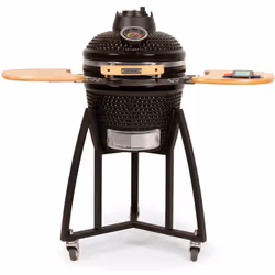 Le Patton Premium Kamado 16" Noir est le barbecue idéal pour des repas conviviaux en petit comité. Sa surface de cuisson de 3 ...