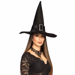 Boland 00900, Chapeau de déguisement, Adulte, Femelle, Fer, Polyester, Noir, 108 g