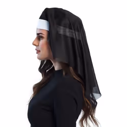 Boland 01096 Fancy dress nun hood Adulte Femelle