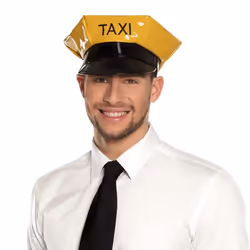 Boland 01346, Fancy dress cap, Adulte, Unisexe, Polystyrène, Polyuréthane, Noir, Jaune, 162 g