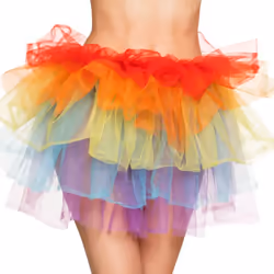 Boland 01798, Jupe de déguisement, Adulte, Femelle, Polyester, Multicolore, 200 g