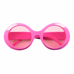 Boland 8712026026194, Lunettes de déguisement, Adulte, Femelle, Intérieur &amp; extérieur, Acrylique, Polystyrène, Rose