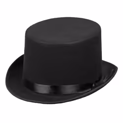 Boland 8712026040046, Chapeau de déguisement, Adulte, unisexe, Polyester, Noir, 240 mm