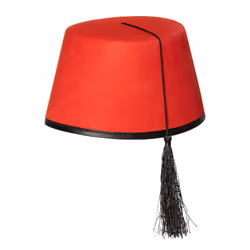 Boland 8712026040169, Chapeau de déguisement, Adulte, unisexe, Polyester, Noir, Rouge, 200 mm