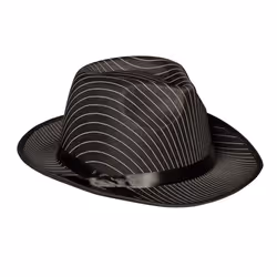 Boland 8712026041098, Chapeau de déguisement, Adulte, unisexe, Polyester, Noir, Blanc, 280 mm