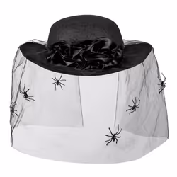 Boland 8712026041203, Chapeau de déguisement, Adulte, Femelle, Polyester, Noir, 300 mm