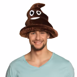 Boland 04284, Chapeau de déguisement, Adulte, unisexe, Polyester, Marron, 150 g
