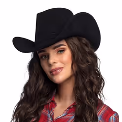 Boland 04353, Chapeau de déguisement, Adulte, unisexe, Polyester, Noir, 237 g