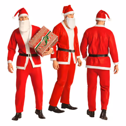 Boland 13411 Déguisement Adulte Mâle Noël 450 g